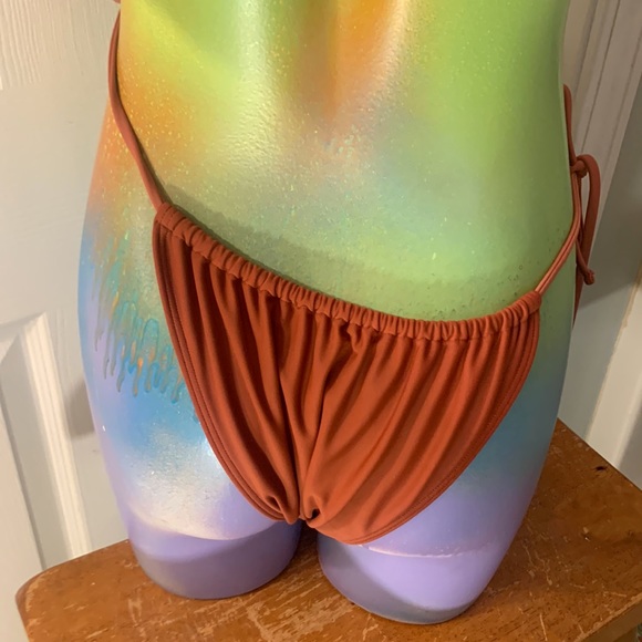 ABERCROMBIE & FITCH High Low Slink Bathing Suit Bikini Bottoms - Picture 5 of 7